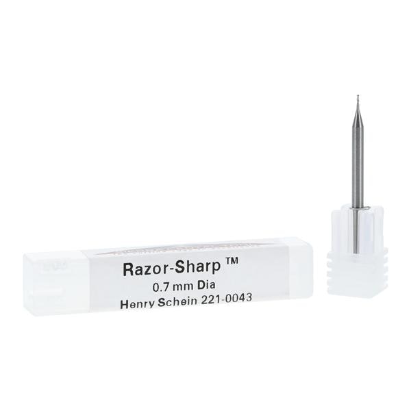 RazorSharp Tungsten Carbide 2 Flute Ball End Milling Bur Ea