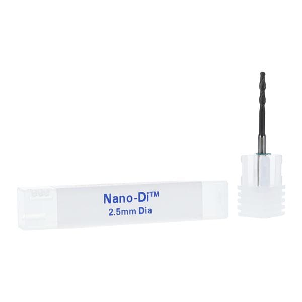 Nano-Di Diamond 2 Flute Ball End Milling Bur Ea