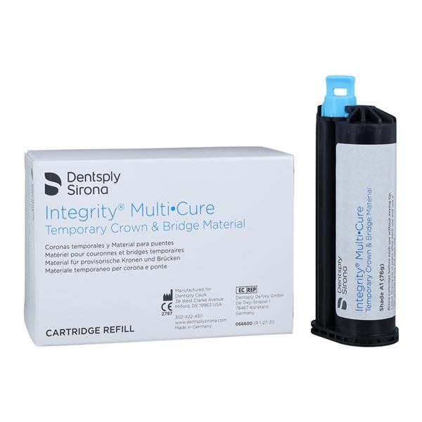 Integrity Multi-Cure Temporary Material Shade A1 Cartridge Refill Package