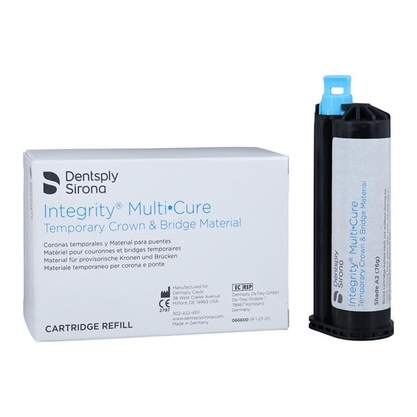 Integrity Multi-Cure Temporary Material Shade A2 Cartridge Refill Package