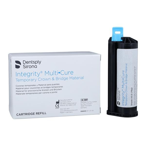 Integrity Multi-Cure Temporary Material Shade A3.5 Cartridge Refill Package