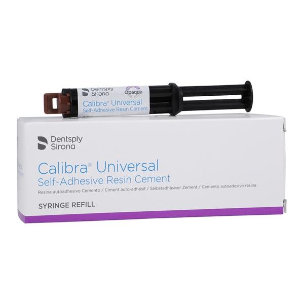 Ciment Automélange Double polymérisation Opaque Fluorure Seringue 4,5 g 2/paquet