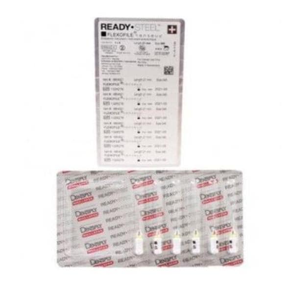 Ready Steel Senseus FlexoFile Flex File 21 mm Size 45 Stainless Steel 6/Pk