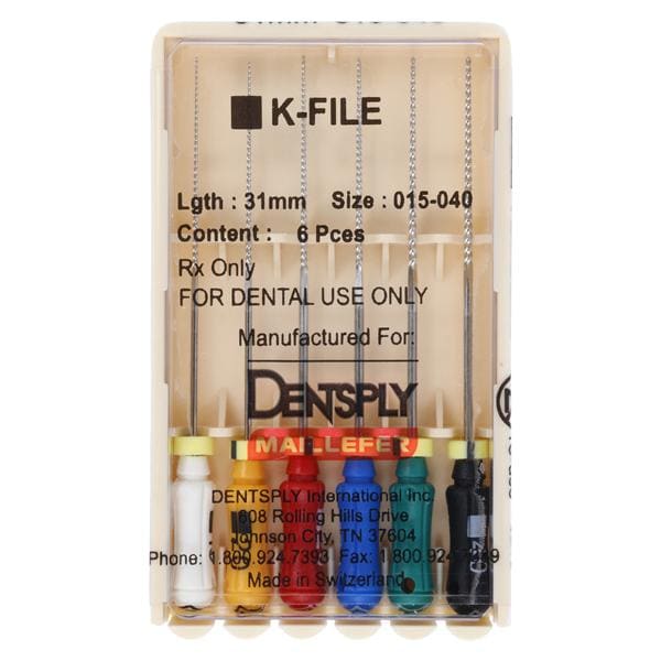Limes K 31 mm 15-40 6/Paquet