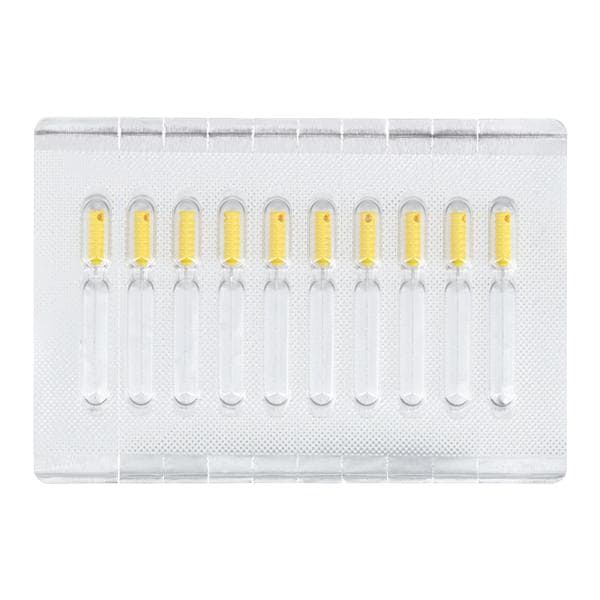 Tire-nerfs TTFin jaune 10/Paquet