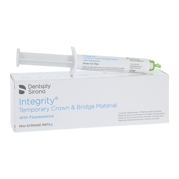 Integrity Temporary Material Shade A2 Syringe Refill