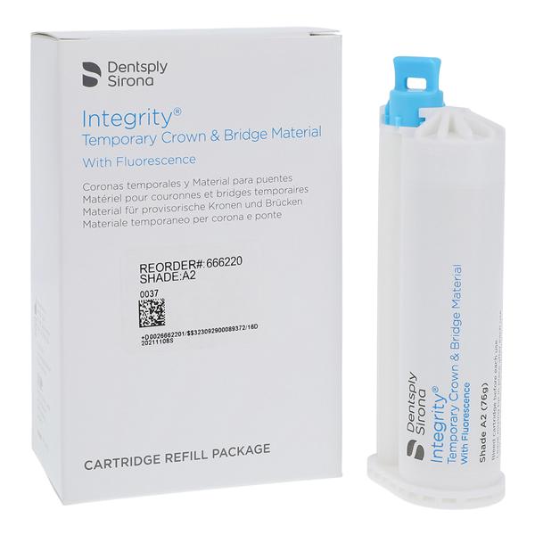 Integrity Temporary Material Shade A2 Cartridge Refill Package