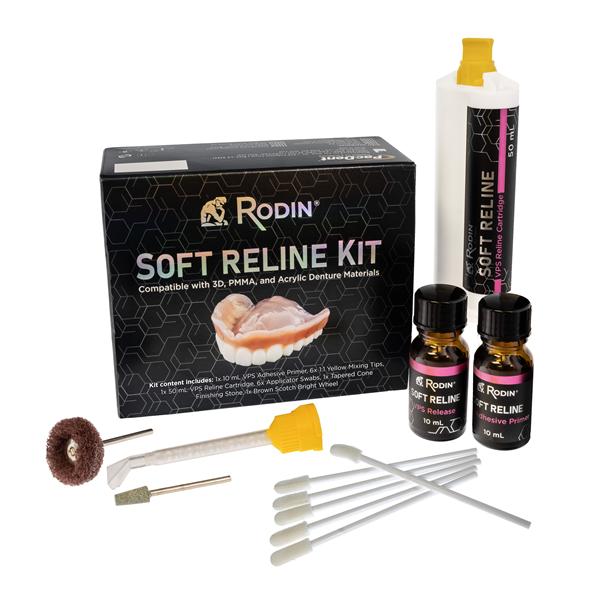 Rodin Soft Reline Material Kt