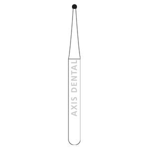 NTI Fraise en carbure Opératoire Prise par friction tige courte 1/2 5/paquet