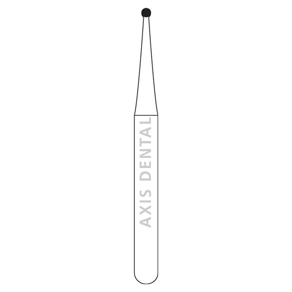 NTI Fraise en carbure Opératoire Prise par friction tige courte 1/2 5/paquet