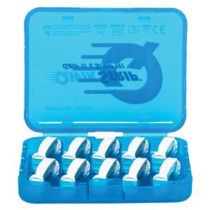 QwikStrip dentelé blanc 10/Paquet