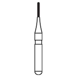 NTI nano/prep Diamond Bur Friction Grip N838L-007 5/Pk