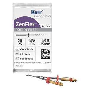 Zenflex lime NiTi .04 31mm 6/Paquet