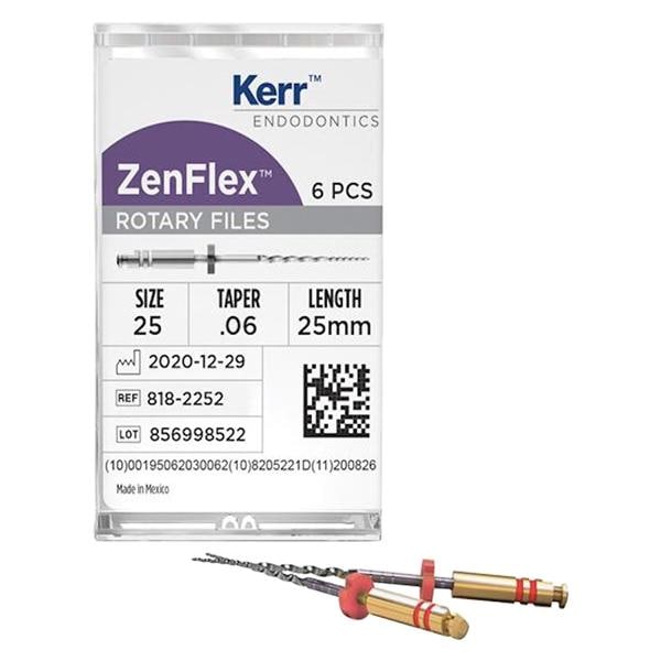 Zenflex lime NiTi .04 31mm 6/Paquet