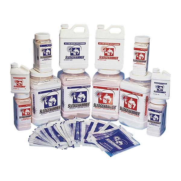 Sledgehammer Denture Resin Self Cure Clear 25Lb/Ea