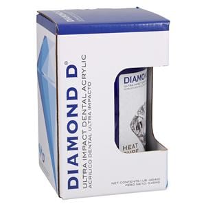 Diamond D Denture Resin Heat Cure Original 1Lb/Cn