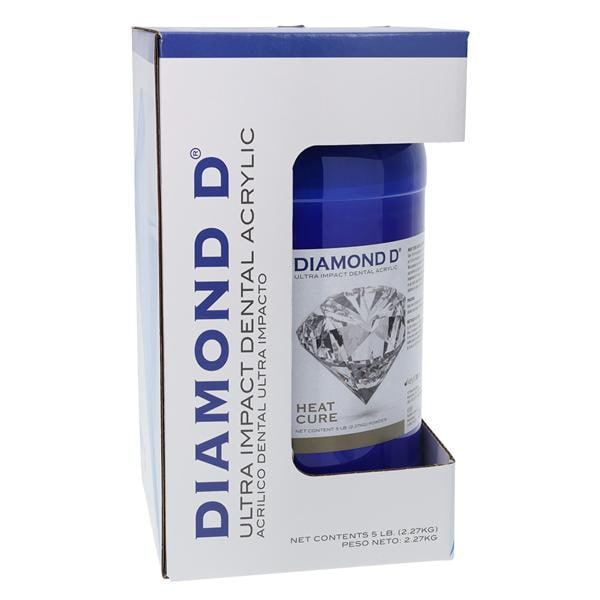 Diamond D Denture Resin Ultra Impact Acrylic Heat Cure Original 5lb