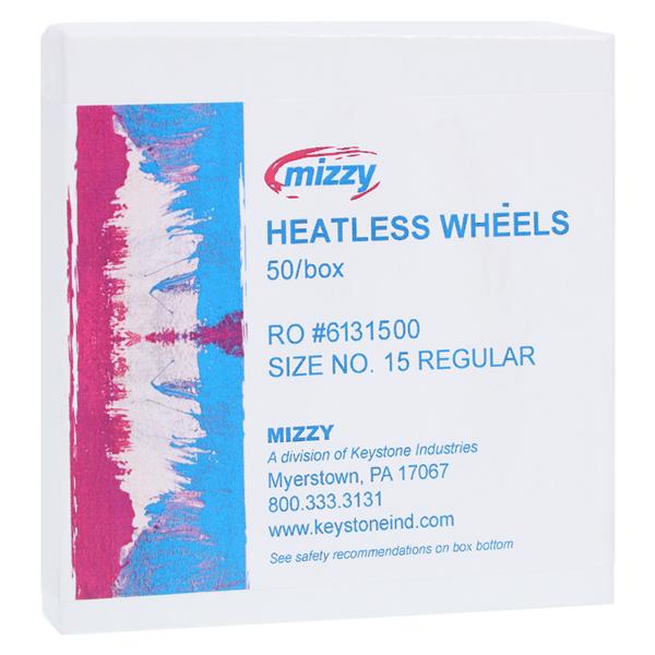 Mizzy Grinding Wheels Heatless #15 Gray 50/Bx