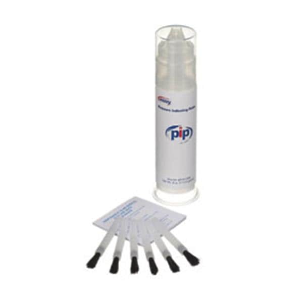 Pressure Indicator Paste Silicone Pump Bottle White 4 oz Bt