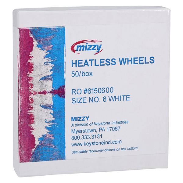 Meulette Heatless blanc 2 50/Boîte