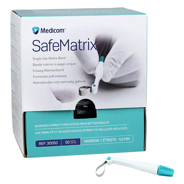 SafeMatrix Bande pour matrice Droit Étroit 4,5 mm 50/boîte