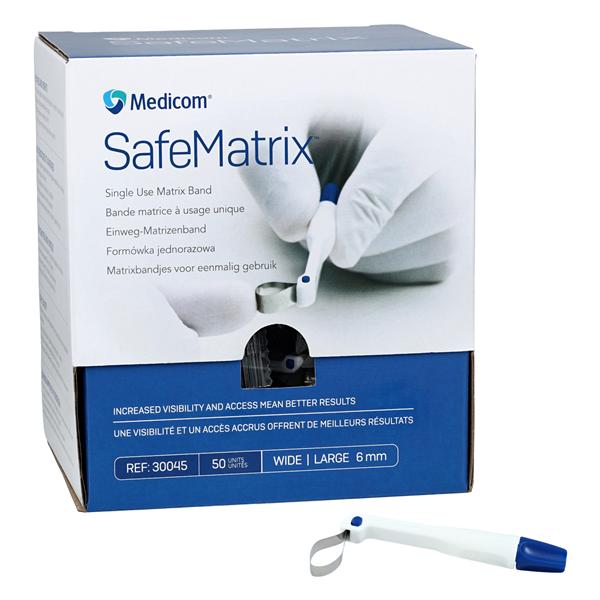 SafeMatrix Straight Matrix Band Size Wide 50/Bx