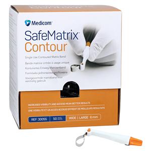 SafeMatrix Contoured Matrix Band Size Wide 50/Bx