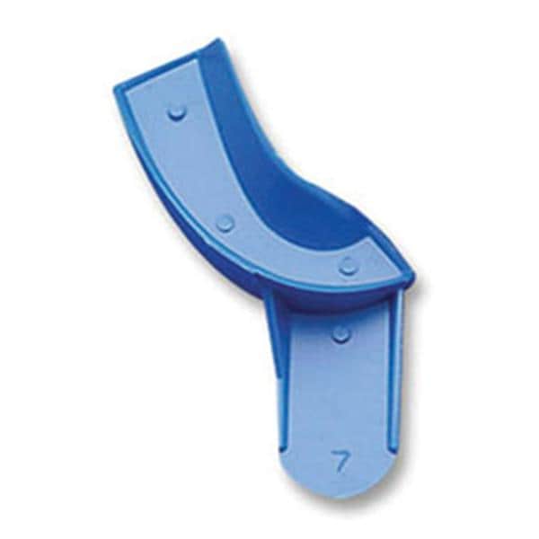 Tray-Aways Disposable Quadrant Impression Tray Solid UR/LL 12/Bg