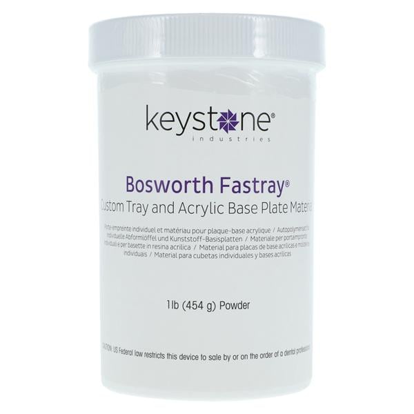 Fastray Custom Tray Material Acrylic Base Self Cure White 1lb
