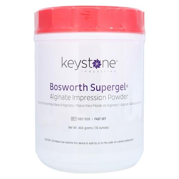 Supergel Alginate 1 Lb Canister Package Fast Set 1Lb