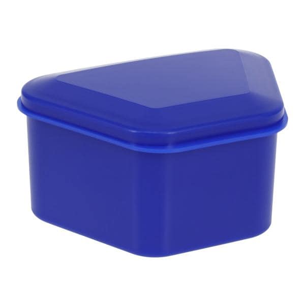 Model Box Denture Cups Dark Blue 12/Pk
