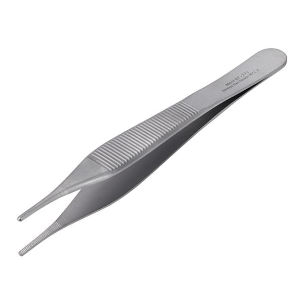 Merit Adson Dressing Forcep Straight 4-3/4" Ea