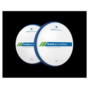 Zolid Gen-X Zirconia Disc BL3 98x16 Ea