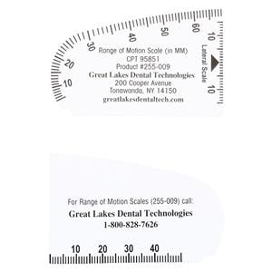 Therabite Range of Motion Scale 100/Pk