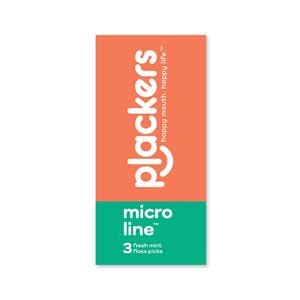 Plackers Flosser Micro Mint Refill 144/Bx
