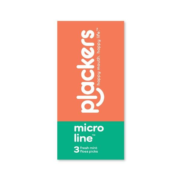 Plackers Flosser Micro Mint Refill 144/Bx