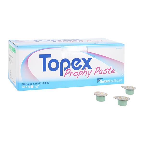 Topex P te à prophy Fine Menthe Cupules unidoses 200/boîte