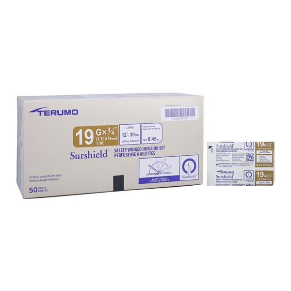 Ens perf Safety ailettes 12 po 50/Boîte, 10 BX/CA