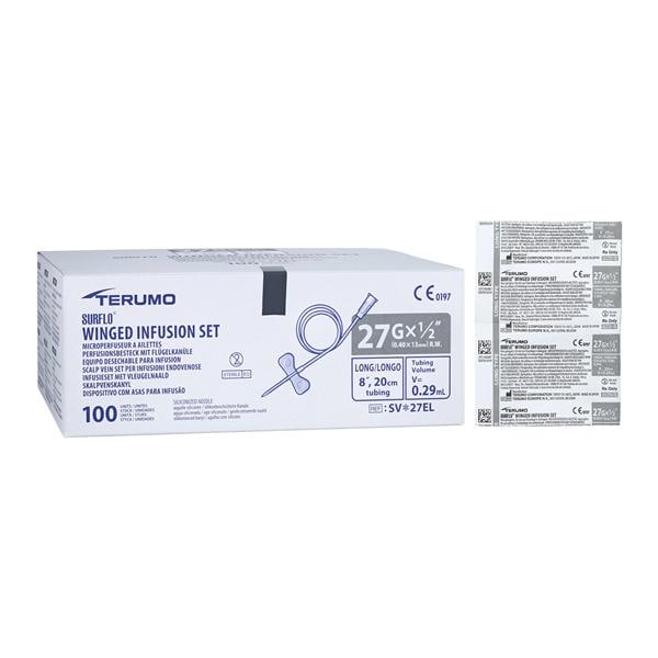 Infusion Set 27gx1/2" 8" 100/Bx, 10 BX/CA