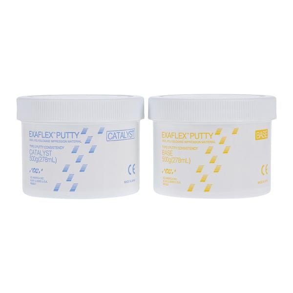 Exaflex Impression Material Putty 500 Gm Clinic Package Ea