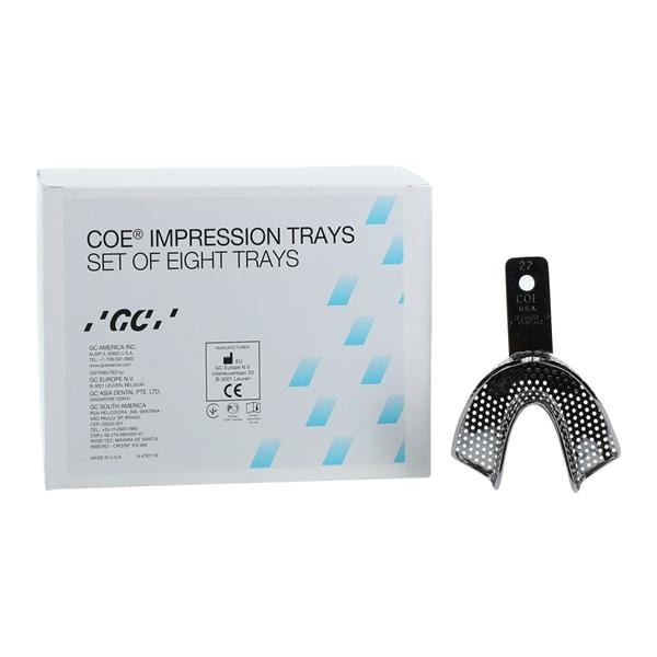 COE Impression Tray Perforated Full Set Ea
