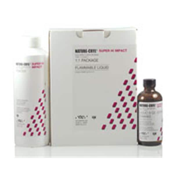 Acrylic Powder Nature-Cryl Super HI Impact Heat Cure Light Fibered 25 Lb