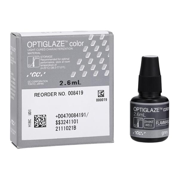 Optiglaze Color Light Cure Indirect Restorative Nano-Filled Grey Ea
