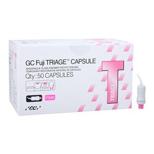 Fuji TRIAGE CHX Xylitol CPC Recharge de capsules Autopolymérisable Rose 50/boîte