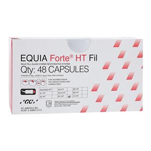 Equia Forte HT Glass Ionomer Bulk Fill B1 Refill 48/Pk