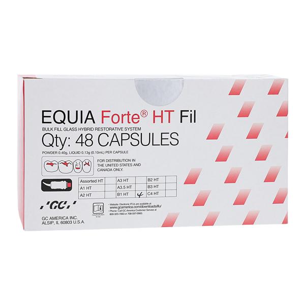 Equia Forte HT Glass Ionomer Bulk Fill B1 Refill 48/Pk