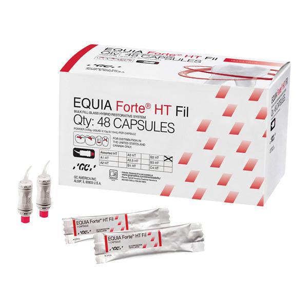 Equia Forte HT Glass Ionomer Bulk Fill B2 Refill 48/Pk