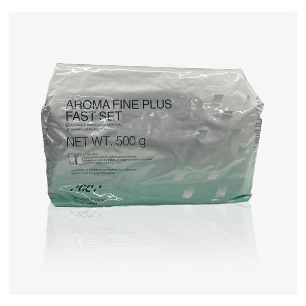 Aroma Fine Plus Dust Free Alginate 500 Gm Fast Set Ea