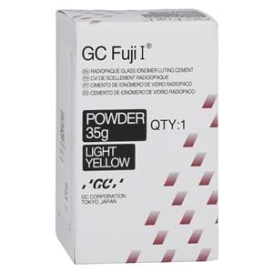GC Fuji I Powder Non-Eugenol Luting Cement 35 Gm Ea