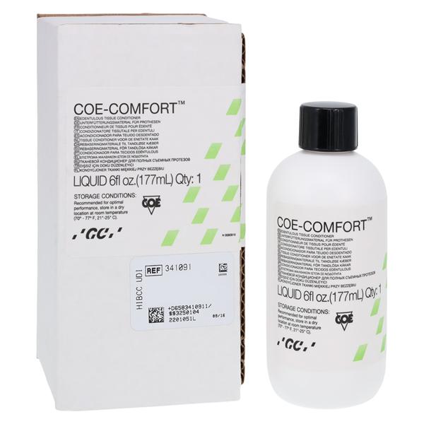 Coe-Comfort Tissue Conditioner Chairside Edentulous Self Cure 6 oz Ea